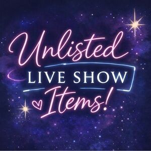 Unlisted Live Show Items